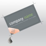 Bleeds and crop marks business cards