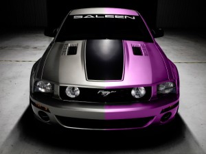 Color comparison - Ford Mustang