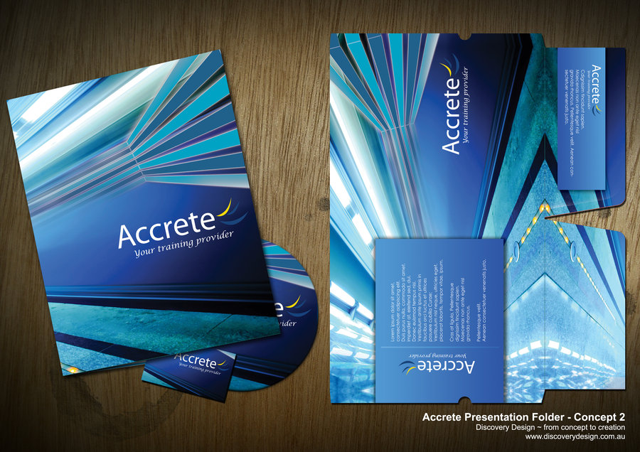 Accrete Presentation Folder 2 by macca002 Accrete Presentation Folder 2 by macca002 The Ultimate Marketing Piece Eye Popping Media Kits