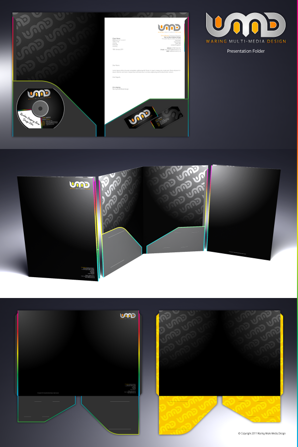 WMMD Presentation Folder wmmd presentation folder 600x900 The Ultimate Marketing Piece Eye Popping Media Kits