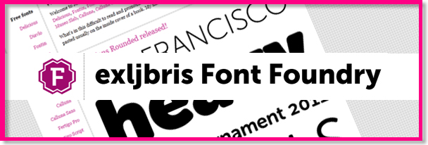 Exljibris Font Foundry Free Commercial-use Font Website