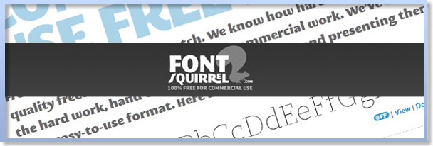 Font Squirrel Free Commercial-use fonts website Font Squirrel Free Commercial-use fonts website
