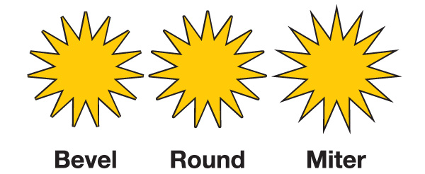 Illustrator Offset Path Tool Join Options Bevel Round Miter Ends Illustrator Offset Path Tool Join Options Bevel Round Miter Ends
