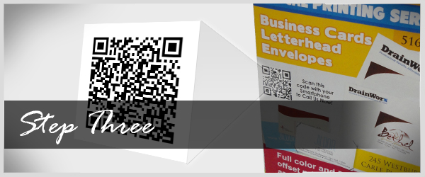 QR Code Connecting Print to Video QR Code Connecting Print to Video