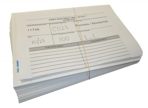 Every Door Direct Mail Bundle Facing Slip Every Door Direct Mail Bundle Facing Slip