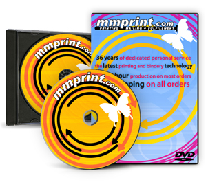 one color, two color, and full color printing of door hangers with die cutting