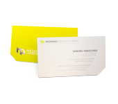 Die Cut Business Cards