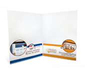Die Cut Pocket Folders
