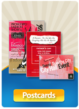 Full color Digital Postcards printing