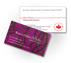Full Color Business Card Printing with Fast Turnaround and Free Shipping