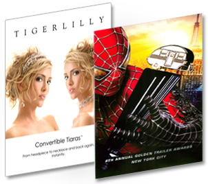 Full Color Digital Printing of Posters with Same and Next Day Turnaround and Free Shipping
