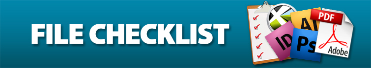 Full Color Printing Design File Preparation Checklist