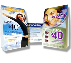 Full Color Table Tent Printing, POS display printing company