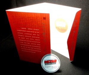 Folding Brochure with Custom Die Cut