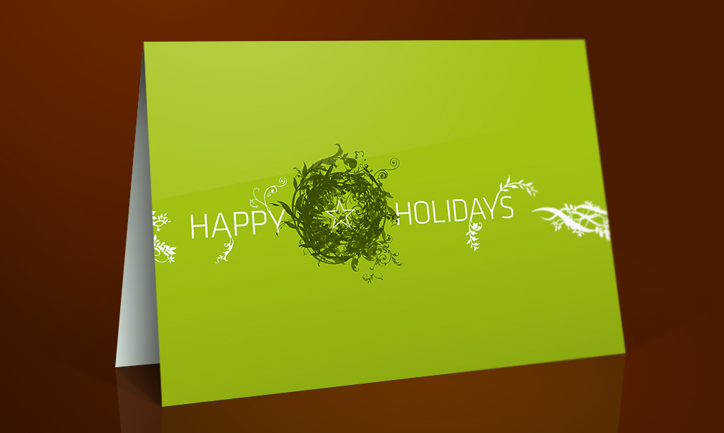 Holiday Greeting Card by Liquisoft