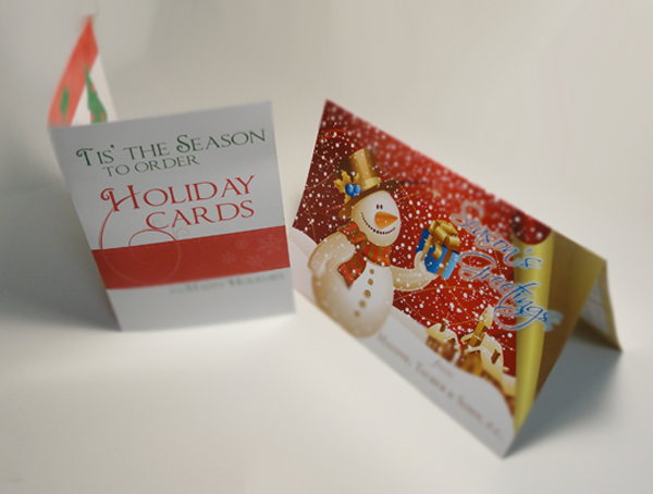 Folded Holiday Cards
