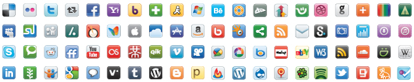 social media icons